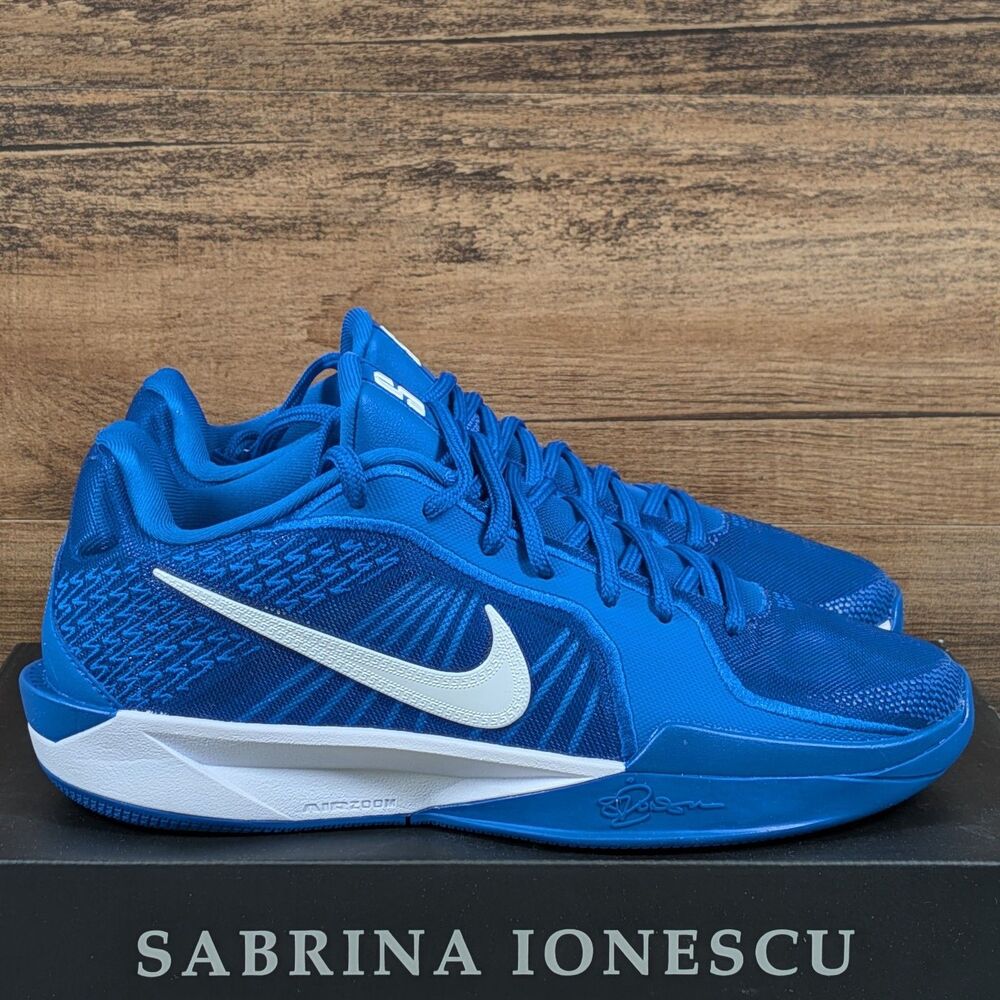 Nike Sabrina 2 TB Promo Women's 8 Royal Blue White Basketball Shoes HM5038-401